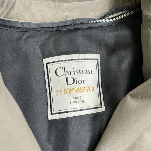 Christian Dior Long Double Breasted Trench Le Connoisseur Coat - Picture 2 of 10